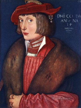  el Lienzo - El conde Felipe, pintor renacentista Hans Baldung